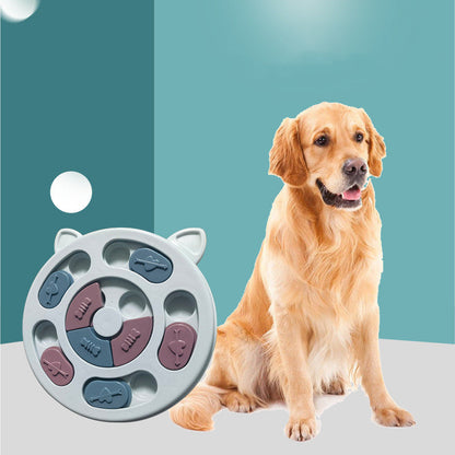 Interactive Pet Slow Feed Fun Plate